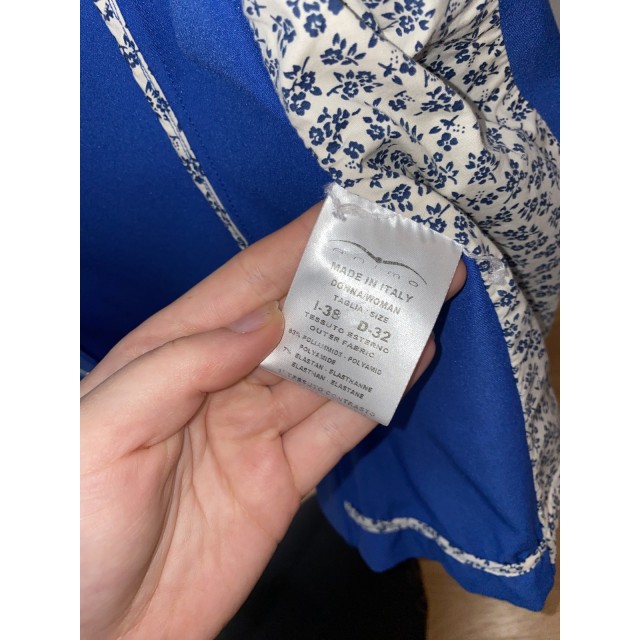 veste animo bleu