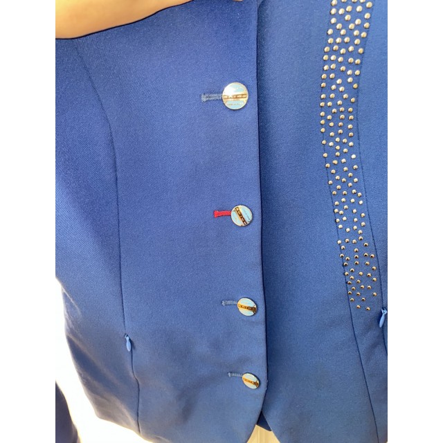 veste animo bleu