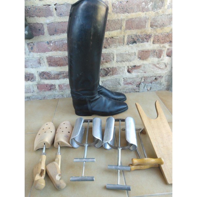 Bottes d'équitation CAVALLO avec accessoires