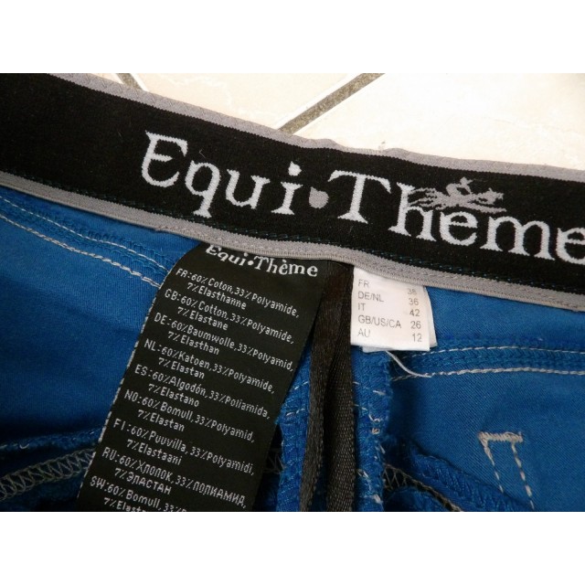 Pantalon Equithème bleu roi
