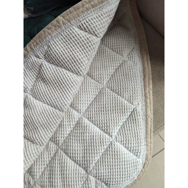 Ensemble tapis dressage bandes et cottons