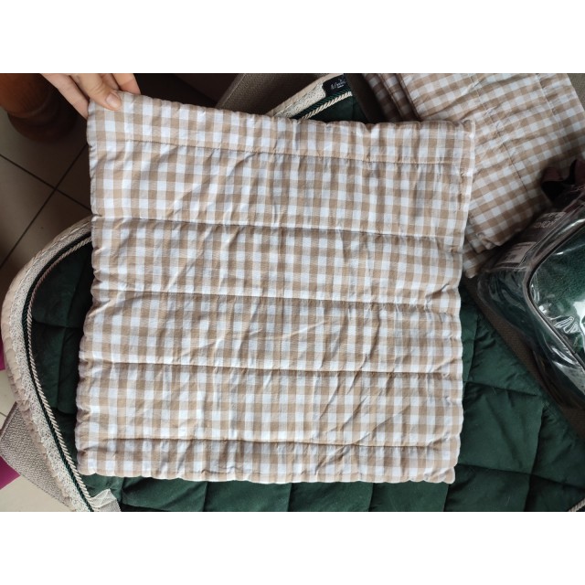 Ensemble tapis dressage bandes et cottons