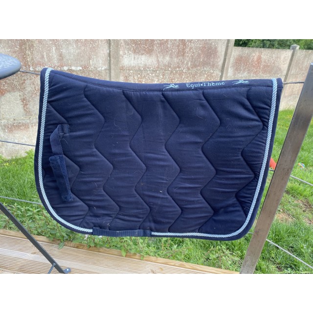 Tapis Equithème bleu marine