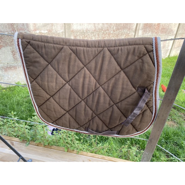 Tapis poney marron