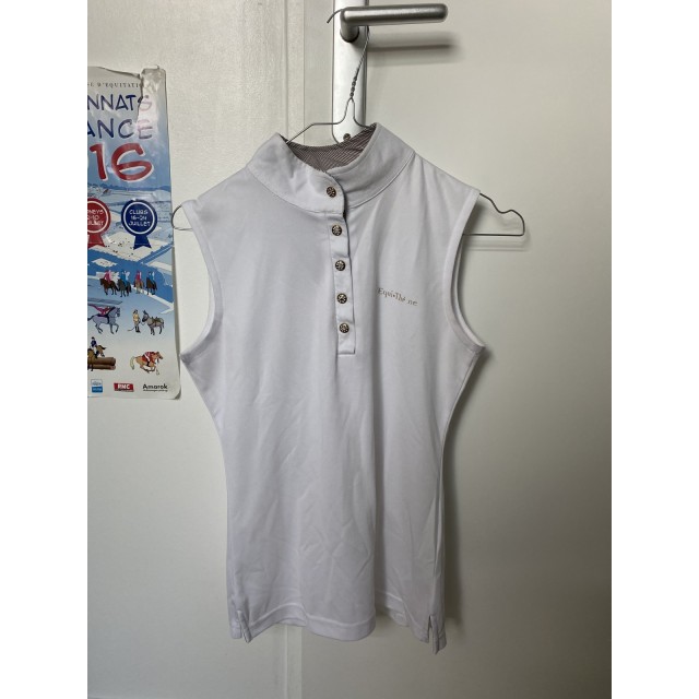 Polo de concours sans manches