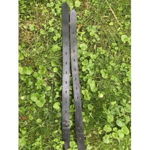 Étrivières noires 160cm