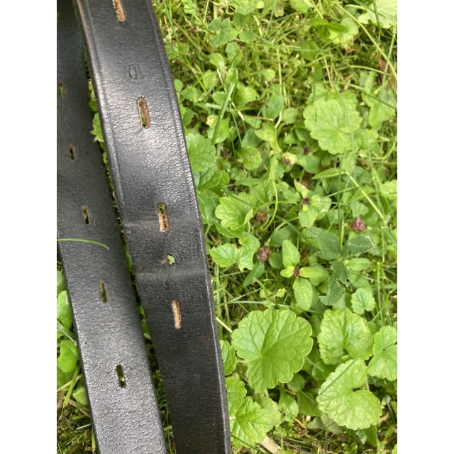 Étrivières noires 160cm