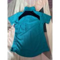 Polo enfant bleu Fouganza