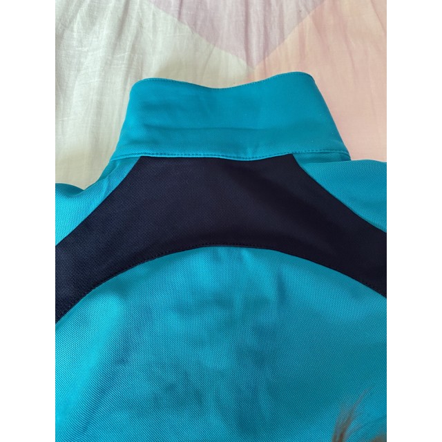 Polo enfant bleu Fouganza