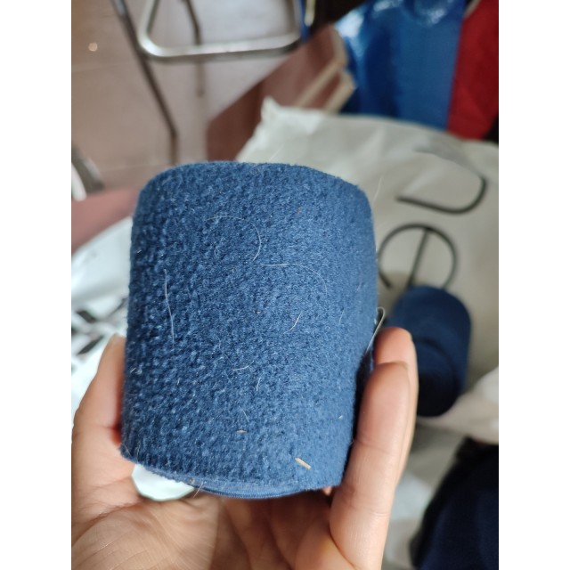 Bandes de travail polo + élastique marine