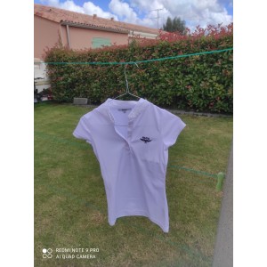 Polo blanc de concours