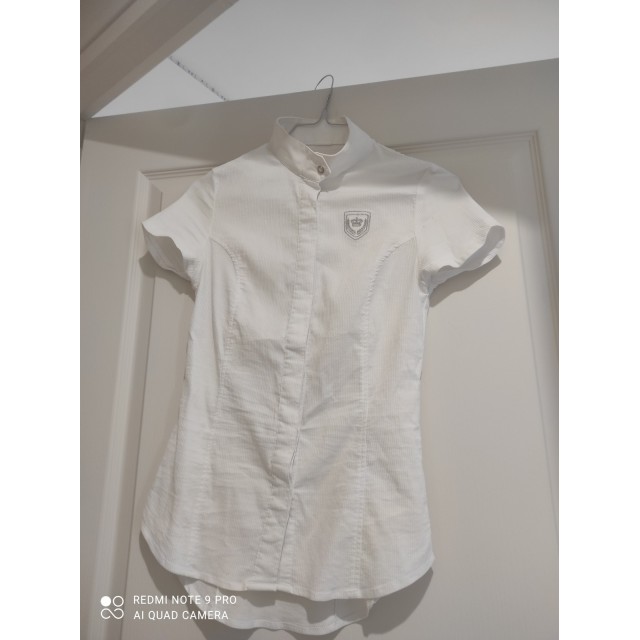 Polo blanc de concours