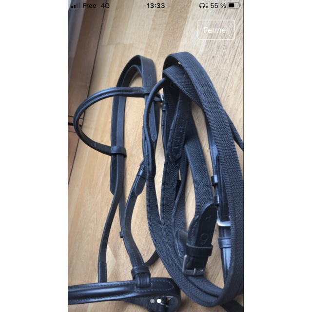 Bridon + reine taille poney Fouganza