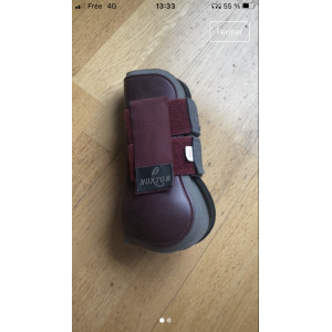 Guêtres Norton bordeaux taille cheval