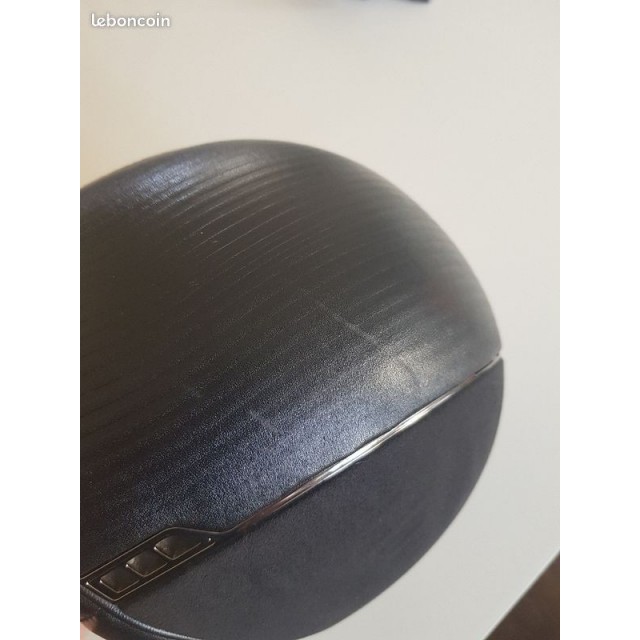 Bombe samshield noire taille m avec mousse 58 et 61