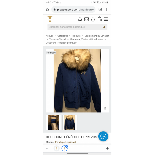 Veste Pénélope Leprevost