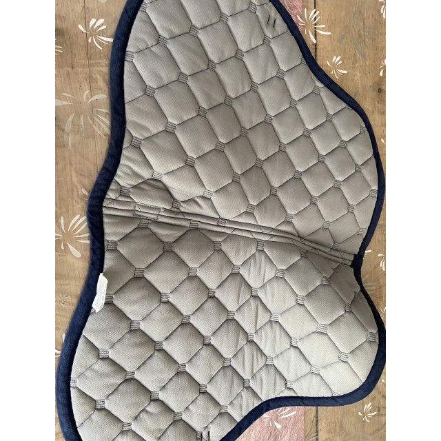 Tapis de selle bleu marine taille cheval