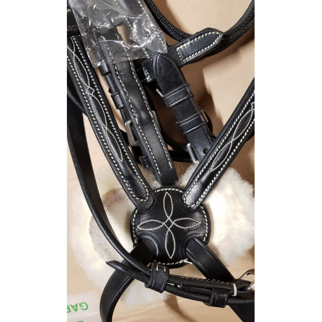 Bridon muserolle croisé WEPA