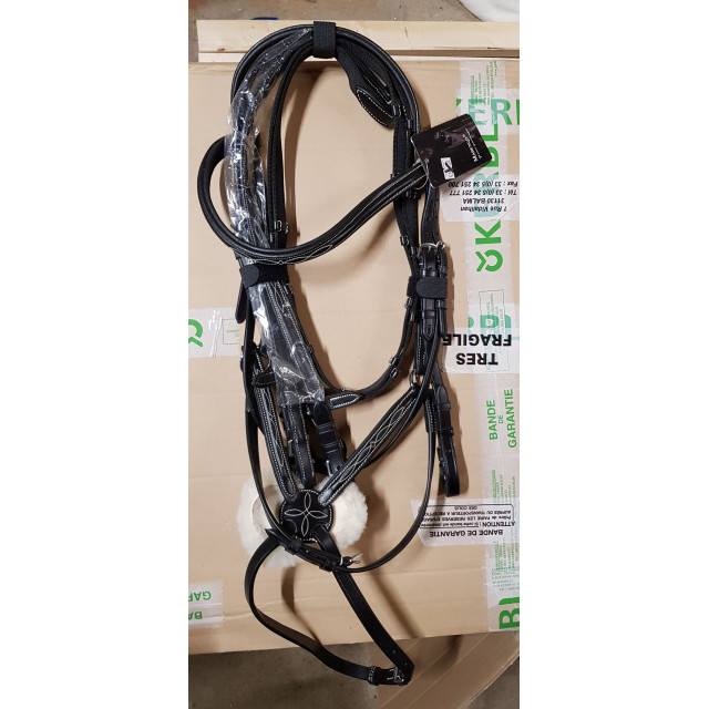 Bridon muserolle croisé WEPA