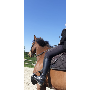 Étriers compositi elipse noirs