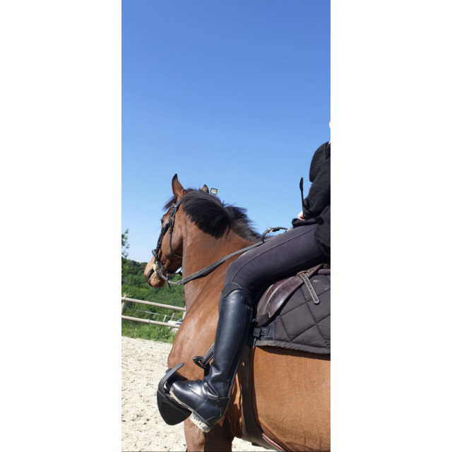 Étriers compositi elipse noirs