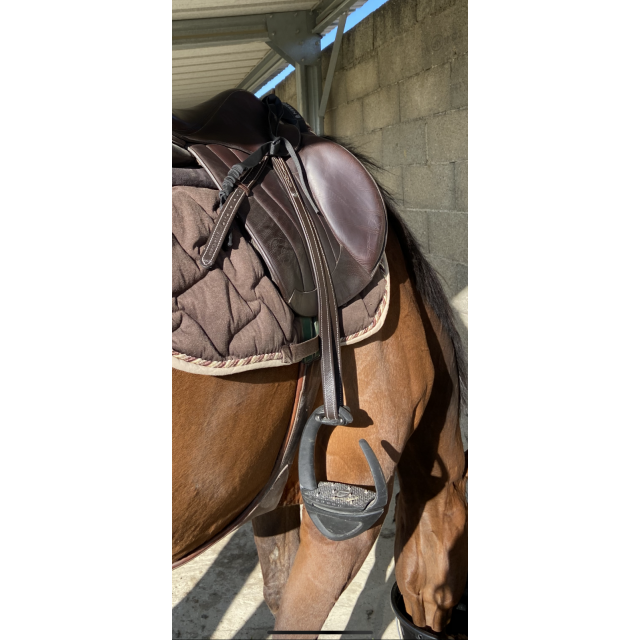 Étriers compositi elipse noirs