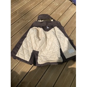 Manteau marron en 8 ans