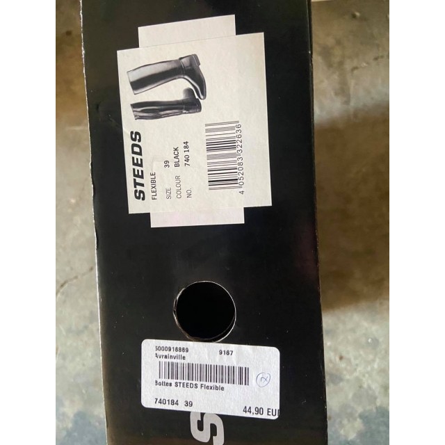 Bottes STEEDS BLACK T39