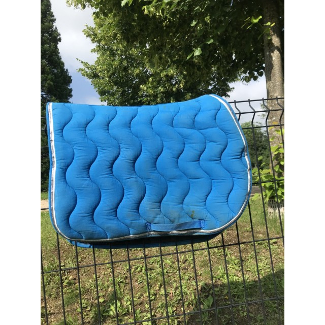 Tapis equithème bleu roi