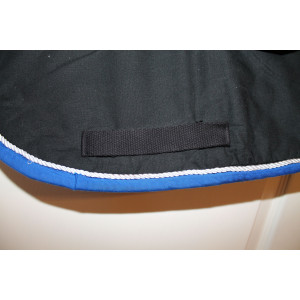 Ensemble noir et bleu roi