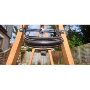 Muserolle taille cheval cuir