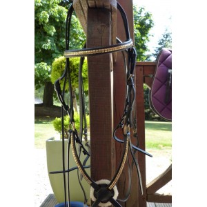 Bridon muserolle croisée