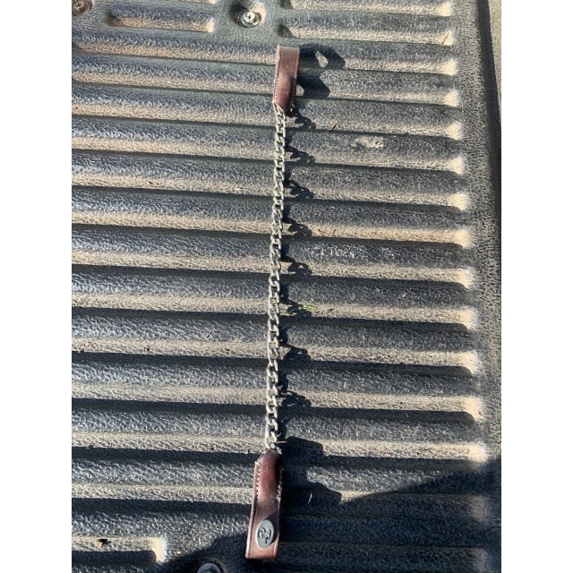 Frontal chaîne argent