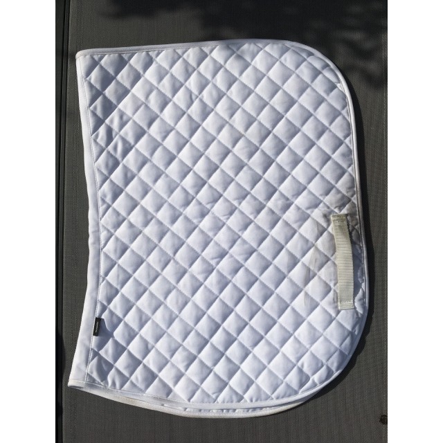 Tapis de selle, blanc décathlon