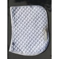 Tapis de selle, blanc décathlon