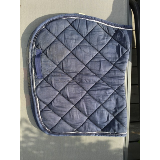 Tapis de selle, bleu marine