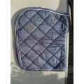 Tapis de selle, bleu marine