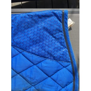 Tapis de selle, bleu électrique