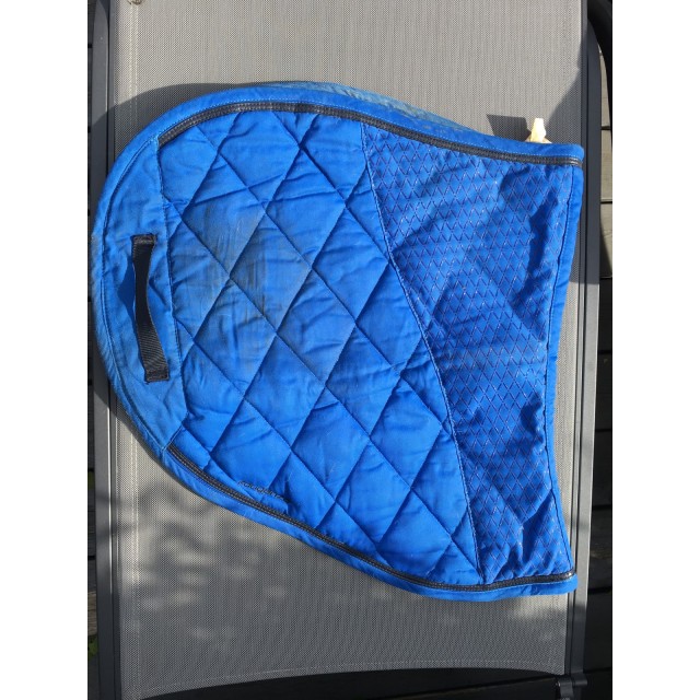 Tapis de selle, bleu électrique