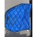 Tapis de selle, bleu électrique