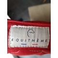 Tapis equithème rouge