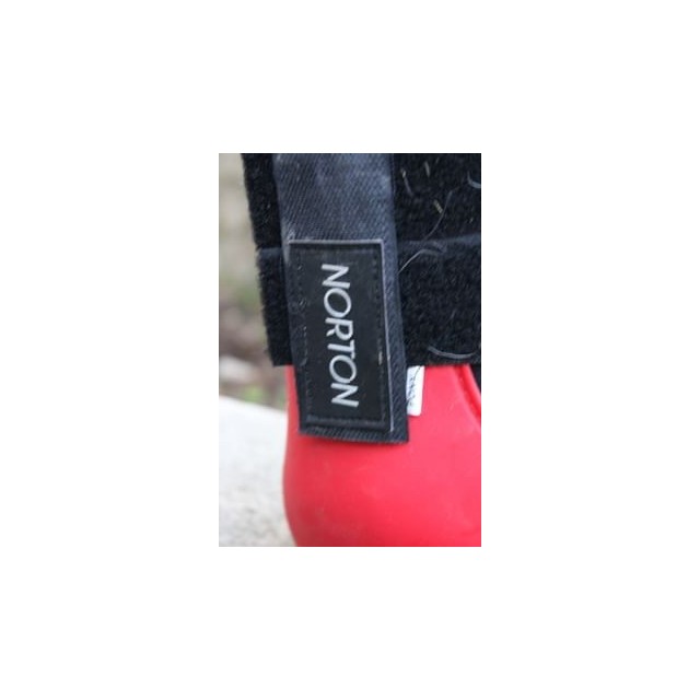 guêtres norton new rouge