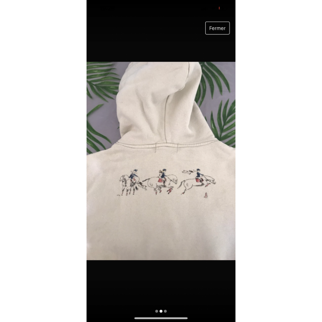 Sweat double  polaire  Nicolas Touzaint