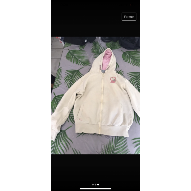 Sweat double  polaire  Nicolas Touzaint