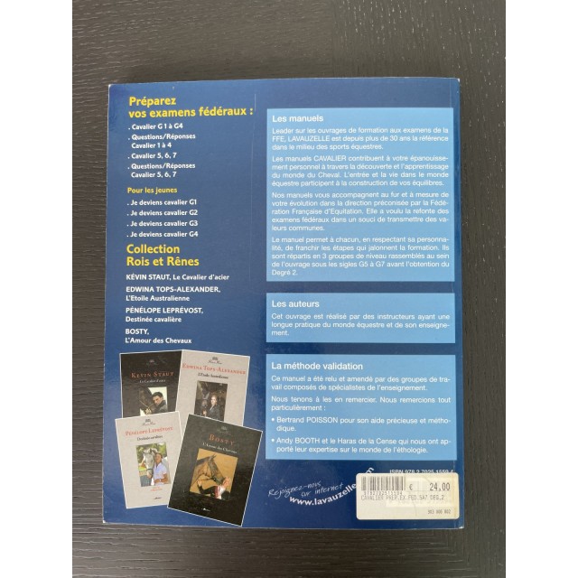 Livre théorie galop 5,6,7 et degré 2