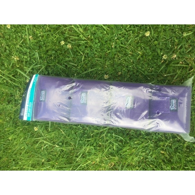 Bandes de polo violettes