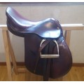 Selle mixte Eric Mondange 16"5 - très bon état