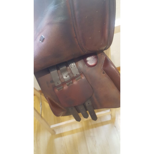 Selle mixte Eric Mondange 16"5 - très bon état