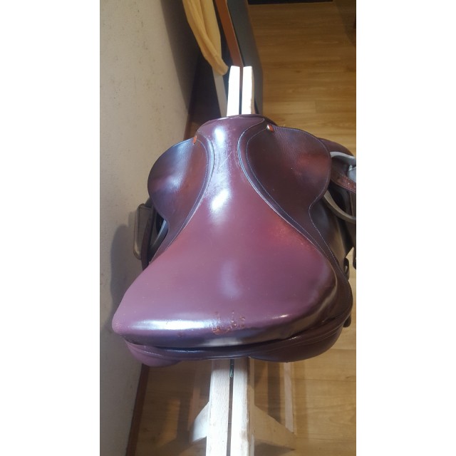 Selle mixte Eric Mondange 16"5 - très bon état