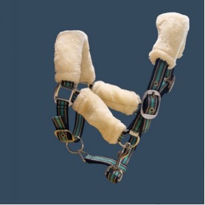 Licol Doublé Mouton Synthétique DMH Équitation